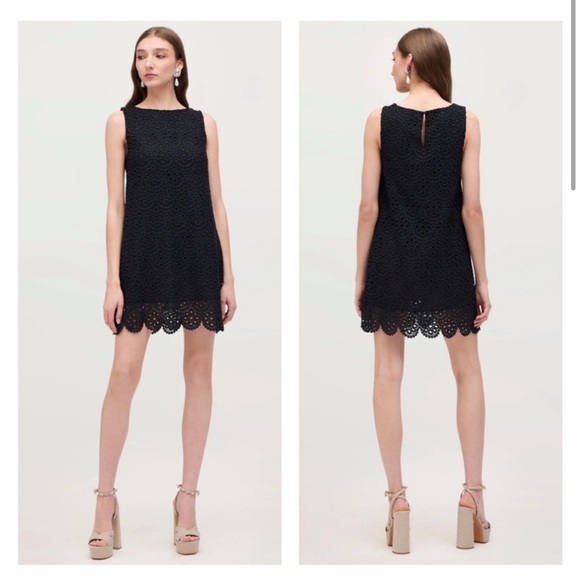 Hill House Scallop Lace Charlie Dress - Picture 3 of 7